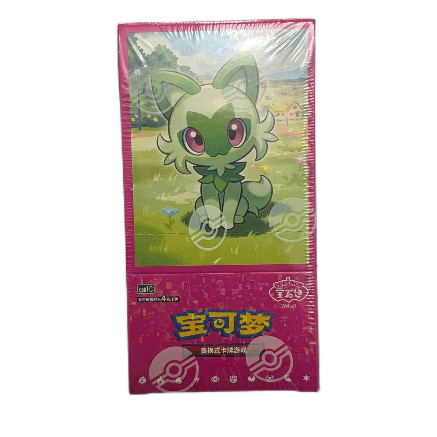 2025 Pokémon Card Collect CBB1 Gem bag Pokemon Card Bag Box 4*15