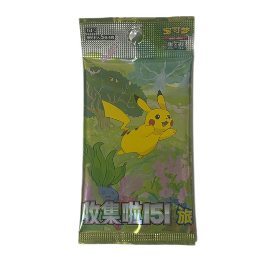 2024 Pokémon 151C Card Supplement pack 5P/bag